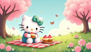 Hello Kitty coloring pages