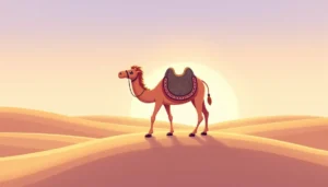 Camel coloring pages
