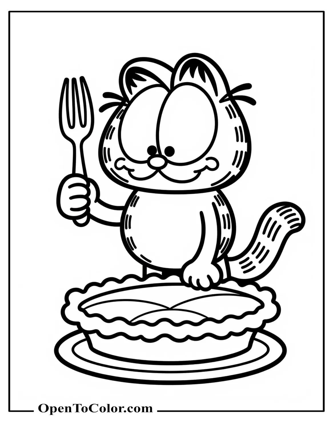 Thanksgiving Coloring Pages (73+ Easy and Free Printable PDF) - OpenToColor