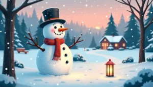 Snowman coloring pages