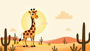 Giraffe coloring pages